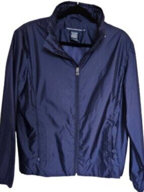 Ralph Lauren Golf Lightweight Full‑Zip Jacket – Navy Blue – Women’s XL